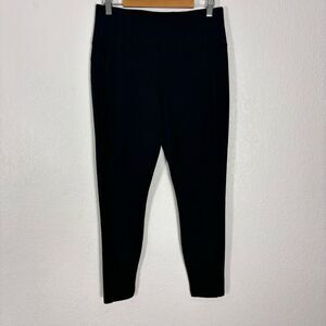 Athleta Grey Delancey Herringbone Skinny Leg Leggings with Back Pockets Size Med